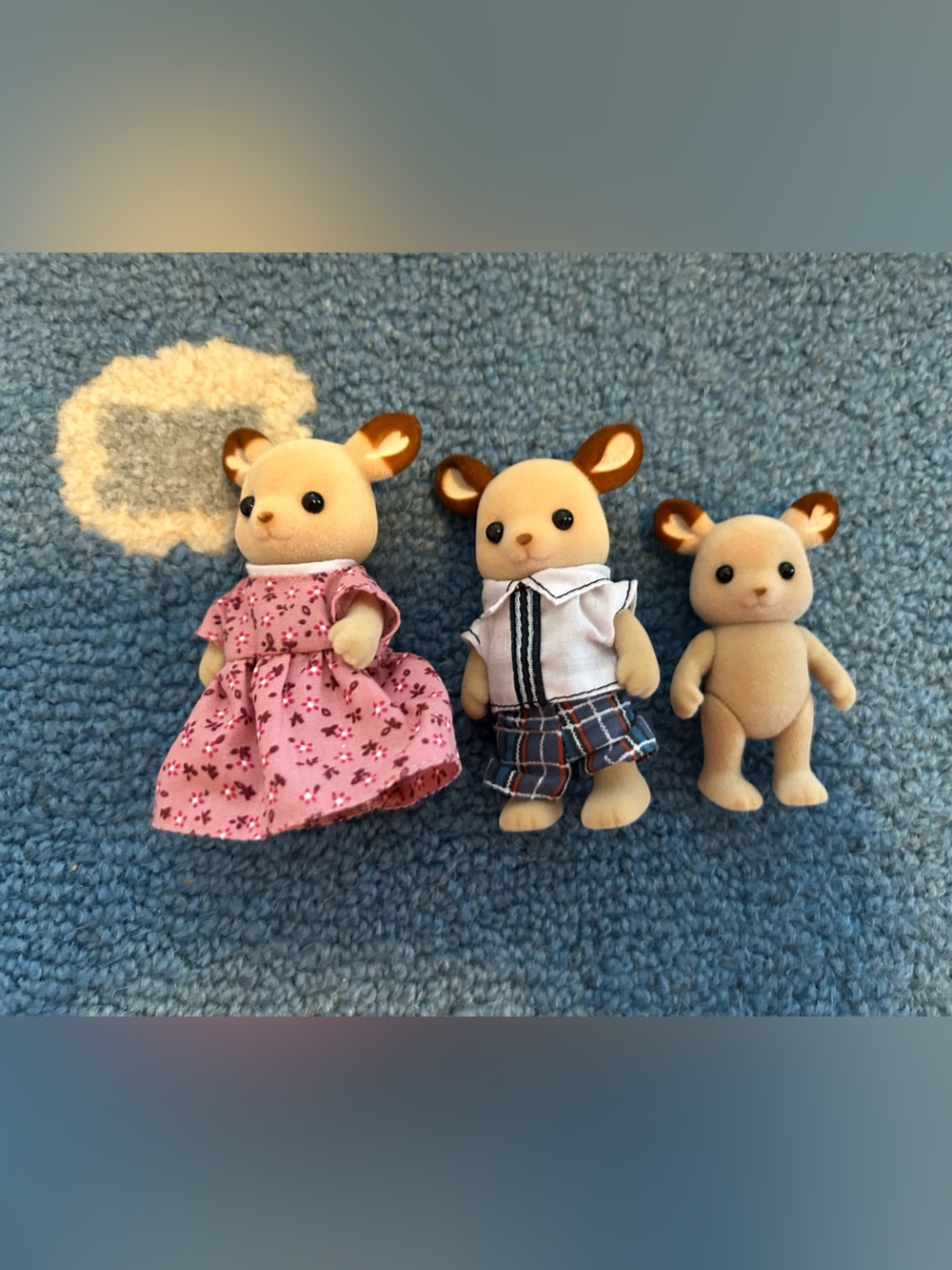 Calico Critters Deer Family Toy Set - Pink & Brown